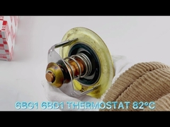 Excavator 6BG1 6BD1 Thermostat 82 ℃ 1-13770070-0 SK200SR SK130UR