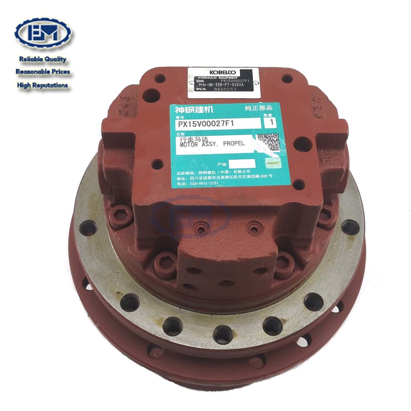 Moteur d'entraînement de SK30SR-6 SK35SR-6 PX15V00027F1 pour l'excavatrice Machinery Constuction Parts Kobelco